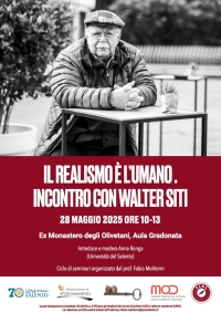 Il realismo è l'umano. Incontro con Walter Siti