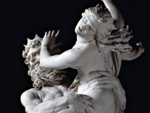 Gian Lorenzo Bernini, Ratto di Proserpina (part.), 1622, Galleria Borghese di Roma