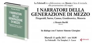 Renato Barilli presenta &quot;I narratori della generazione di mezzo&quot; @La Feltrinelli di Lecce