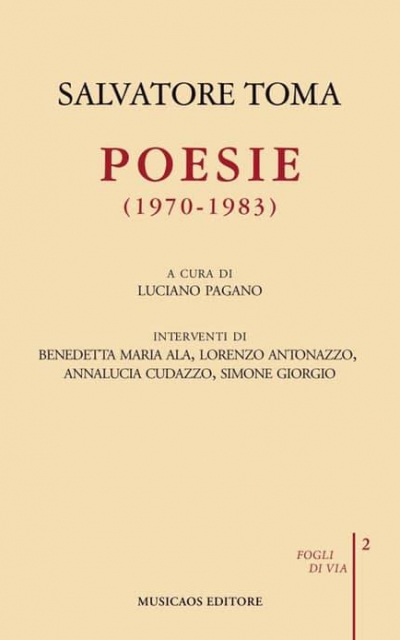 “Poesie (1970-1983)”, Salvatore Toma