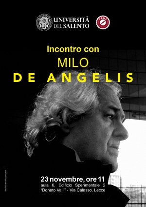 Incontro con Milo De Angelis