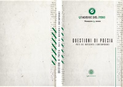 Quaderni del Pens, 3, 2020. Questioni di poesia. Poeti del Novecento e contemporanei